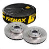 Par de Discos de Freio Ventilados Fremax