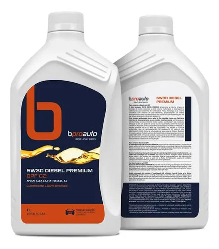 Óleo De Motor Diesel Sintético 5w30 Dpf C2 Bproauto Premium